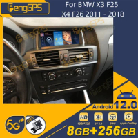 For BMW X3 F25 X4 F26 2011 - 2017 2018 Android Car Radio 2Din Stereo Receiver Autoradio Multimedia Player GPS Navi Head Unit