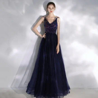2023 New Spender Evening Dress Dress Women Summer Fairy Sequins Celebrity Long Host Dress Haute Couture