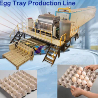 China Hot Press Machine Egg Tray Plastic Egg Tray Making Machine Semi-automatic Egg Tray Machine for Sale