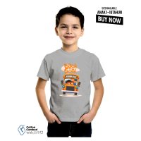 kaos anak back to school / baju anak bus school