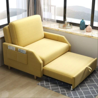 Sofa bed single and dual-purpose multi-functional Nordic Light luxury lazy people can sleep sofa