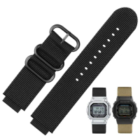 DW5600 Nylon Watchband For G-SHOCK C-asio GW6900 DW-5600 GW-B5600 GA-110 GM-5600 Watch Strap Waterproof Outdoor Sports Bracelet