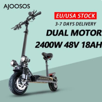 Dual Motor 2400W 48V Electric Scooter 70km/h Speed Scooter Elecric 60km Long Mileage E Scooter Folding Electric Scooters Adults