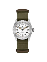 นาฬิกาข้อมือผู้ชาย Khaki Field Expedition Auto 37mm รุ่น H70225910 สีขาว
