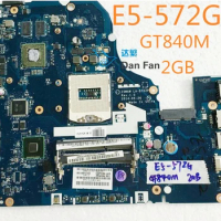 For Acer Aspire E5-572G Laptop Motherboard Z5WAW LA-B702P Mainboard 100%tested fully work