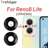 Rear Back Camera Glass Lens For OPPO Reno 8 Lite Reno8 Lite 5G CPH2343 Replacement With Adhesive Sticker