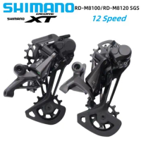 SHIMANO DEORE XT Series RD-M8100/RD-M8120 SGS 12S Rear Derailleur MTB Mountain Bike Bicycle SHADOW 1x12 Speed Original SHIMANO