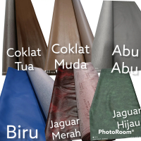 Kain Semi Kulit Oscar Sintesis Imitasi Servis Jok Kursi Sofa Meteran