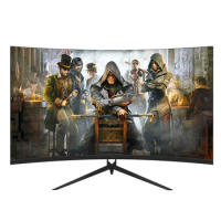 Curved Gaming Monitors High Refresh Rate Gaming Monitors 1K FHD led Display 75Hz 24" 27" 32" Curved cheap monitor