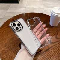 เคสใส, ป้องกันกล้อง, วัสดุซิลิโคนนิ่ม, ปกหรูหรา, เข้ากันได้กับ Realme 11X/12/12X/12 Pro Plus/P1 Pro/