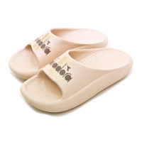 【DIADORA】女 迪亞多那 美人系空氣感休閒舒壓運動拖鞋 台灣製造(奶茶棕 31693)