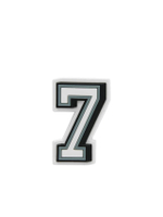ตัวติดรองเท้า JIBBITZ  JIBBITZ B&W NUMBER 7