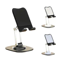 Foldable Desktop Mobile Phone Holder Stand 360 Rotating Strong Support Cell Phone Portable Holder Bracket Fit for All Mobiles