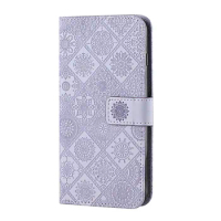 New Style For Coque Motorola Edge 20 Pro Leather Wallet Case On sFor Funda Moto Edge 20 Lite Edge20 Flip Stand Floral Embossed P
