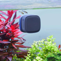 A Happy  Mini Aquarium Magnetic Cleaner Magnet Fish Tank Glass Magnetic Clean Brush Algae Scrapers F