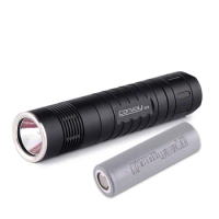 Convoy S21B XHP50.3 HI ,copper DTP/ ar-coated , Temperature protection,21700 flashlight,torch light,with battery