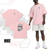 Nike 短袖 NSW Tee 粉紅 男款 短T 寬鬆 印花 厚磅 上衣 炒鞋 包子 FB9808-686