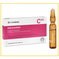 MD:CEUTICALS 曼迪絲寇抗發炎舒緩修復基因勝肽水光安瓶十件套裝 COCKTAIL ROSALACSENS NEUTRALIZER AMPOLLETAS 2ML X10