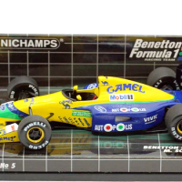 Minichamps 1:43 F1 Benetton B191 Schumacher Moreno 1991 Simulation Limited Edition Resin Metal Static Car Model Toy Gift