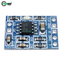 10Pcs HXJ8002 Mini Audio Power Amplifier Board Mono Channel Voice Low Noise Amplifiers Module 2.0-5.5V Replace PAM8403