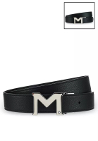 Montblanc M形扣環雙面皮革腰帶 35mm (bb)