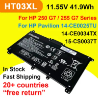 HT03XL For HP 250 255 G7 Pavilion 14-CE0025TU 14-CE0034TX 15-CW1000AU 15-CS0037T Laptop Battery HSTNN-LB7X/LB8L/DB8R 41.9Wh