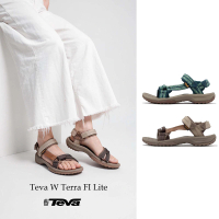 【TEVA】涼鞋 W Terra FI Lite 女鞋 魔鬼氈 可調整 織帶 環保 戶外 2色 單一價(1001474WCGN)