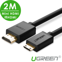 綠聯 Mini HDMI轉HDMI傳輸線 2M