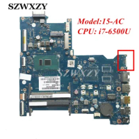 Refurbished 828185-001 828307-001 For HP 15-AC Laptop Motherboard ASL50 LA-C921P SR2EZ i7-6500U Processor
