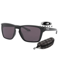 【Oakley】奧克利 SYLAS 休閒輕包覆舒適太陽眼鏡 OO9448 01 亮黑框深灰鏡片 公司貨