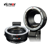 Viltrox EF-EOS M Electronic Auto Focus EF-M Lens adapter for Canon EOS EF EF-S Lens to EOS M M2 M3 M5 M6 M10 M50 II M100 Camera