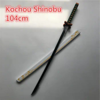 1:1 new Kochou Shinobu Sowrd 104cm Cosplay Sword Anime Ninja Knife Sword Weapon PU Prop Model