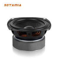 Loa Siêu Toa, SOTAMIA, 4 Inch, Loa HIFI, Loa Midrange, 4 Ohm, 50W, Âm Thanh, Ống Trục Dài, Bảng Mạch