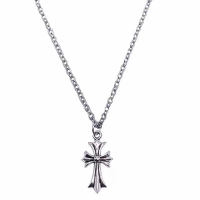 Kalung Rantai Titanium Pria Wanita Neckace Silver Terbaru Anti Karat Anti Luntur Kalung Bintang Kalu