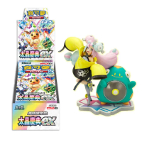 【POKEMON 精靈寶可夢】寶可夢集換式卡牌 高級擴充包 太晶慶典ex 三盒(+奇樹公仔)