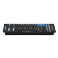 Bộ điều khiển MEMOS DMX, bộ điều khiển DMX512 192 kênh với 240 cảnh cho bộ điều khiển DMX mini, bàn 