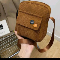 Tapaxco Tas Selempang Giva Shoulder Bags Mini Slingbang Unisex Tas Pria Wanita Corduroy Polos Tapax 