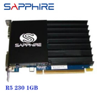 SAPPHIRE R5 230 1GB D3 Graphics Card GPU For AMD Radeon R5 230 GPU Desktop Graphics Video Card Radeon HD 5450 1GB GDDR3 Used