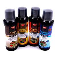 【MR.AQUA】水族先生全方位硝化菌+濃縮黑水+維他命+水質穩定劑共150ml×4(水質處理滿漢全餐150ml四瓶套組)