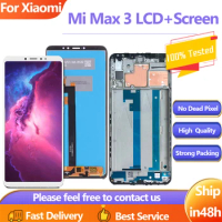 6.91"Original LCD Display For Xiaomi Mi Max 3 Max3 Touch Screen Digitizer Assembly Replacement With Frame