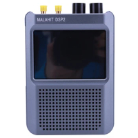 DSP2 SDR Malachite Radio Receiver AM SSB CW NFM WFM AM FM Radio Adjustable Filter 5000mAh Battery 3.5-inch Touch Screen