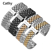 316 Stainless Steel Watch Strap for Casio Tissot Mido tianwang DW Omega Men Watch Band Accessories 22mm Wristband