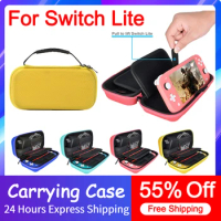 Portable Carrying Case For Switch Lite Storage Bag EVA Anti-Scratch Shockproof Travel Bag for Nintendo Switch Lite Accessories