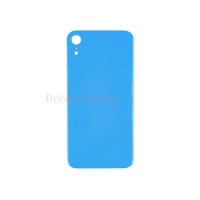 500PCS Big Hole Back Battery Housing Door Back Glass Cover with Glue Adhesive for iPhone Xr