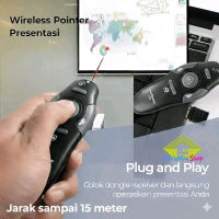 Pointer Presentasi Wireless Alat Penunjuk Konferensi Seminar