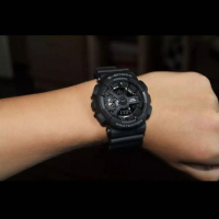 นาฬิกา Casio G-Shock รุ่น GA-110-1B นาฬิกาผู้ชายสายเรซิ่นสีดำ รุ่น Blackhawk ตัวขายดี - มั่นใจ ของแท้ 100% ประกันศูนย์ CMG 1 ปีเต็ม All black One