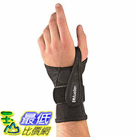 [106美國直購] Mueller 護腕 Sports Medicine Adjustable Wrist Brace, Black, Small/Medium