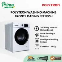POLYTRON WASHING MACHINE FRONT LOADING PFL1105H NEW