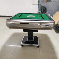High-quality folding metal easy-to-install entertainment automatic shuffle Mahjong table