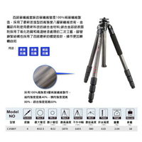 【eYe攝影】BENRO百諾 碳纖維 C3580T 百諾經典款腳架